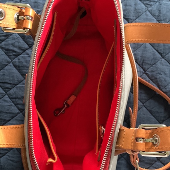 Dooney & Bourke pebbled leather domed satchel - Picture 14 of 16